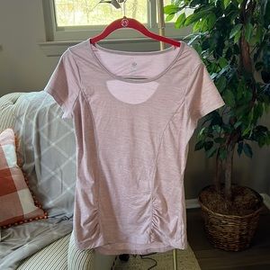 Gaiam Active Ladies Blush Color Top